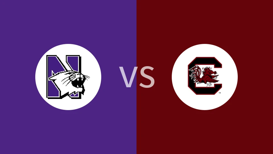 【NCAA】西北大学vs南卡罗莱纳大学