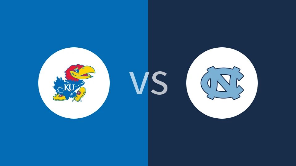 【NCAA】堪萨斯大学vs北卡罗莱纳大学