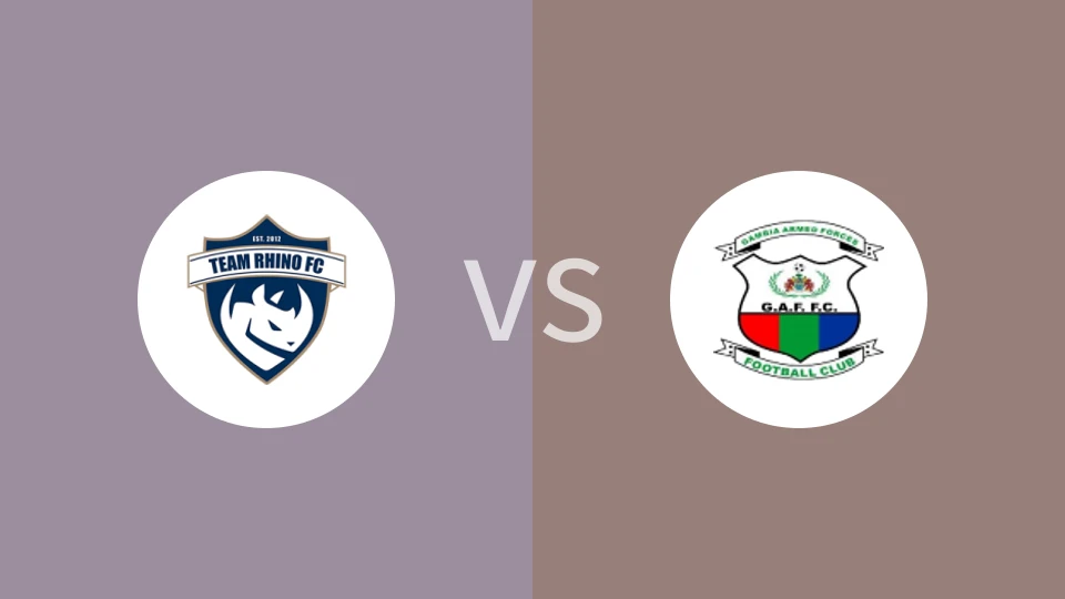 犀牛FCvs冈比亚武装部队比分预测分析 2025/03/22