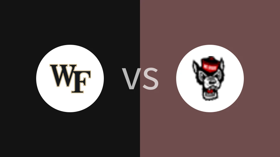 维克森林大学vs北卡罗莱纳州立大学比分预测分析 2025/02/23