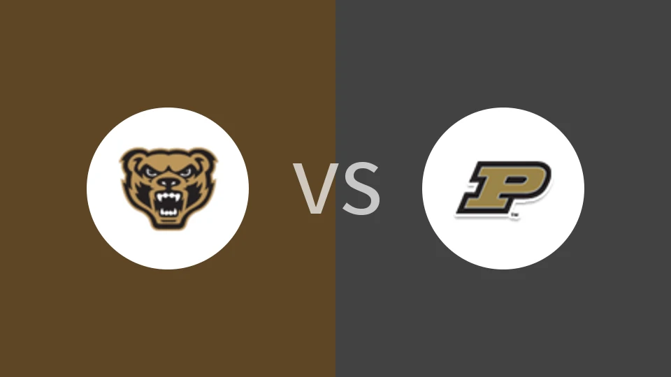 【NCAA】奥克兰大学vs普渡大学