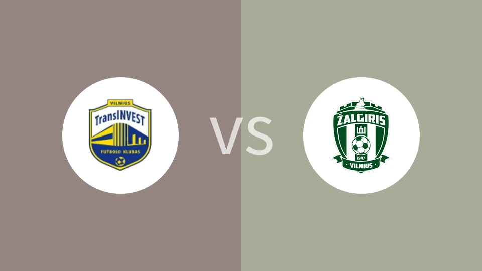 【立陶乙】维尔纽斯投资vs扎尔吉里斯B队