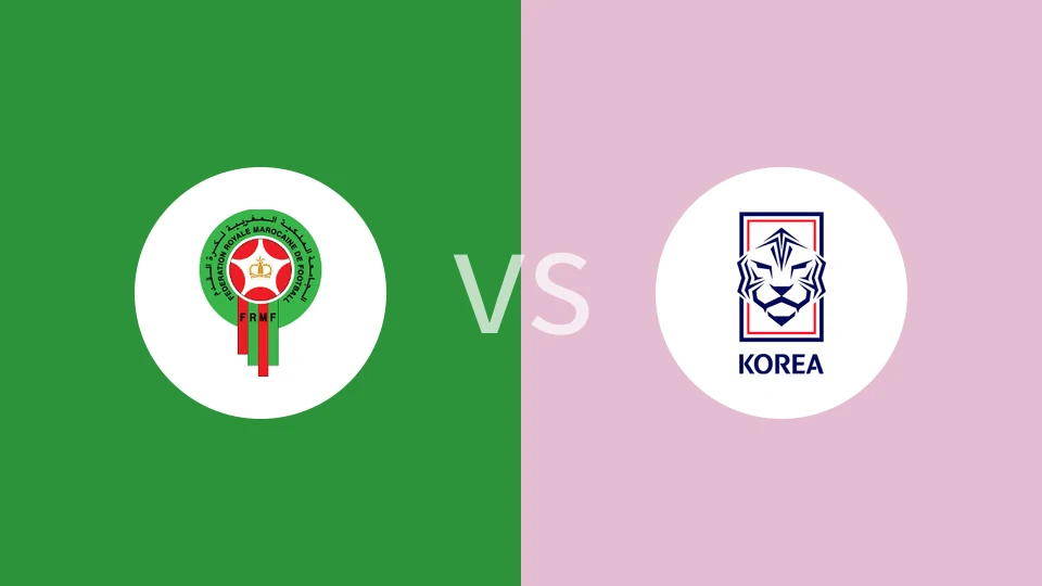 摩洛哥U20vs韩国U20