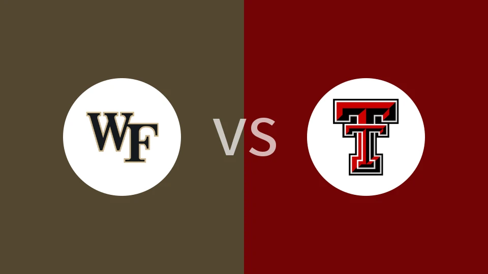 维克森林大学vs得克萨斯理工大学比分预测分析 2025/11/21