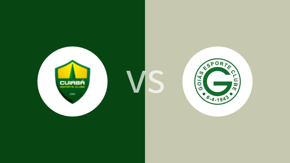 【巴西乙】库亚巴vs戈亚斯