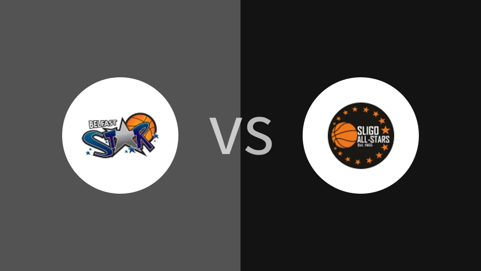 【爱篮超】贝尔法斯特星队vs斯莱戈
