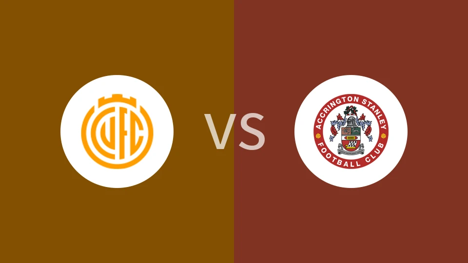 剑桥联vs阿克灵顿比分预测分析 2025/12/20