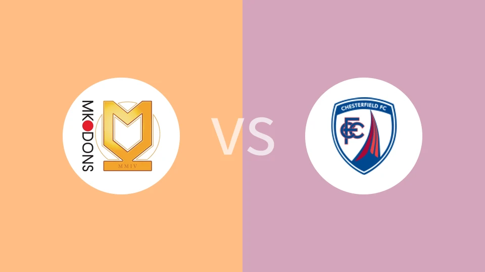 米尔顿凯恩斯vs切斯特菲尔德比分预测分析 2026/01/04