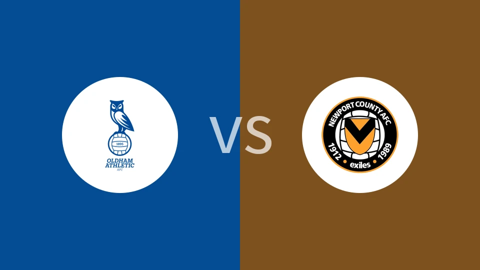 奥尔德姆vs纽波特郡比分预测分析 2025/11/22