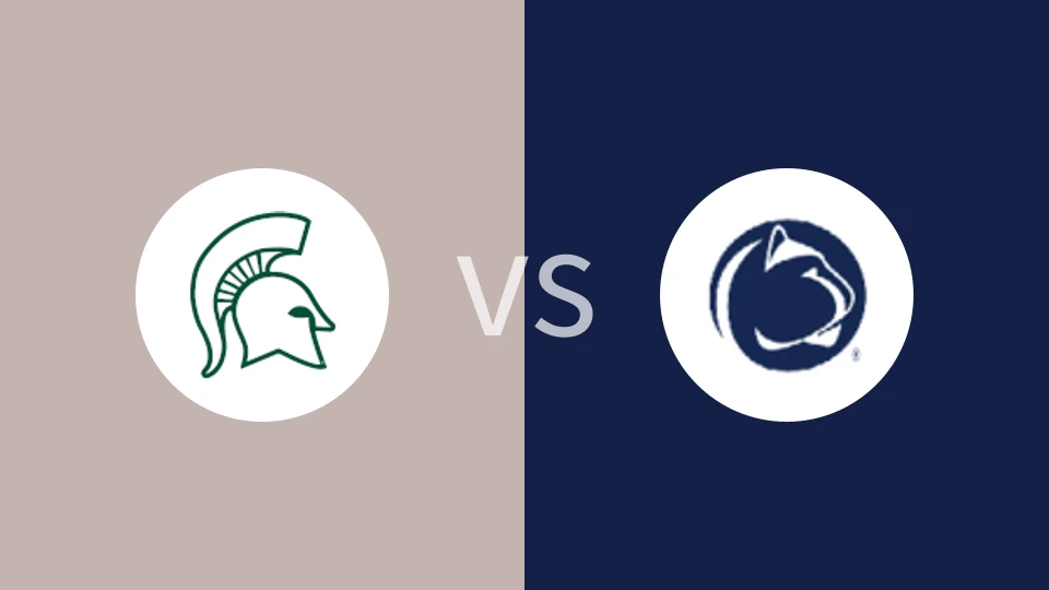 【NCAA】密歇根州立大学vs宾夕法尼亚州立大学