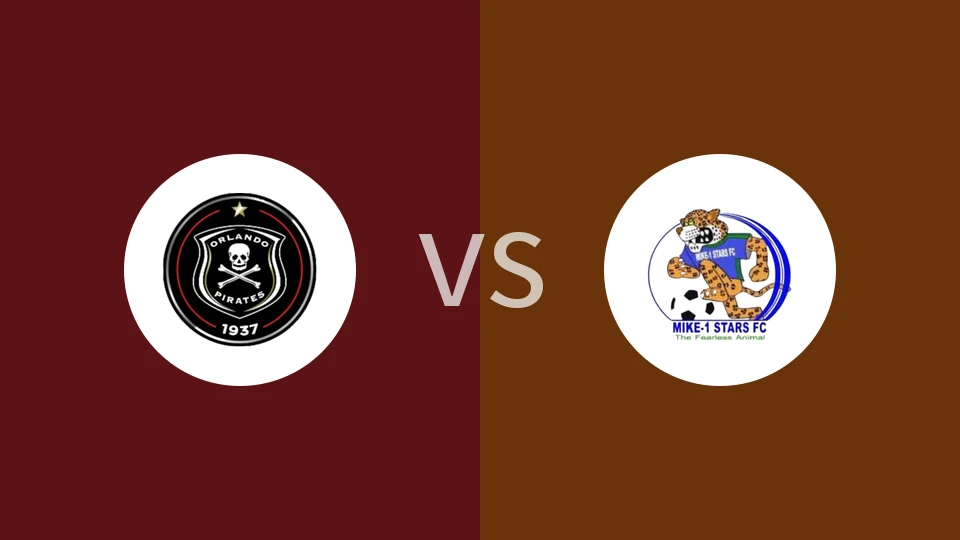 【南非乙】奥兰多海盗B队vs迈克1星俱乐部