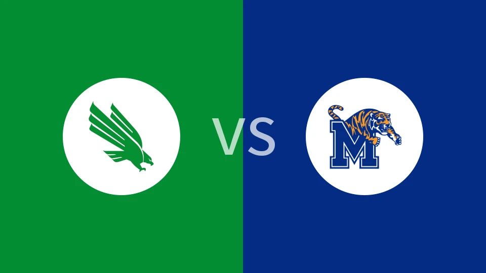 【NCAA】北得州大学vs孟菲斯大学