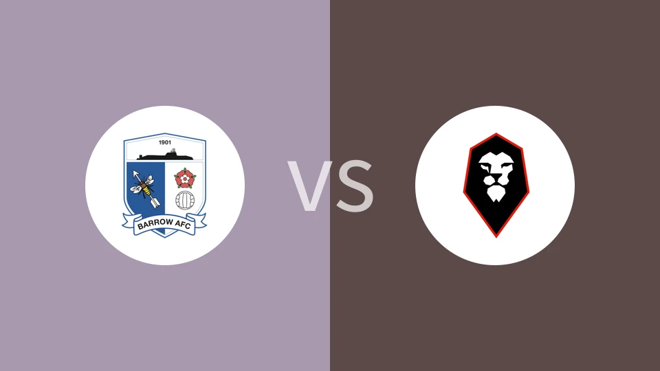 巴罗vs索尔福德市比分预测分析 2026/01/01