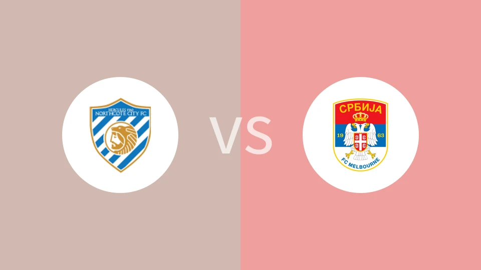 诺斯科特市U23vs墨尔本塞尔维U23