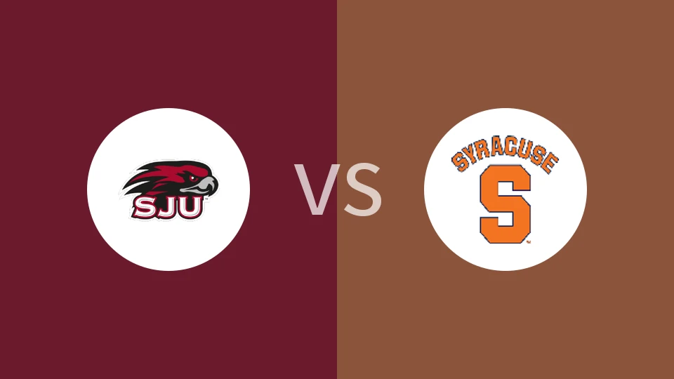 【NCAA】圣约瑟大学vs雪城大学