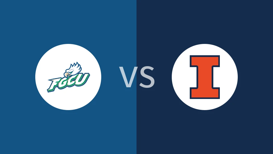 【NCAA】佛罗里达湾岸大学vs伊利诺伊大学