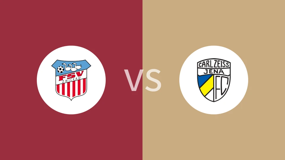 茨维考FCvs卡尔蔡司耶拿比分预测分析 2025/08/23