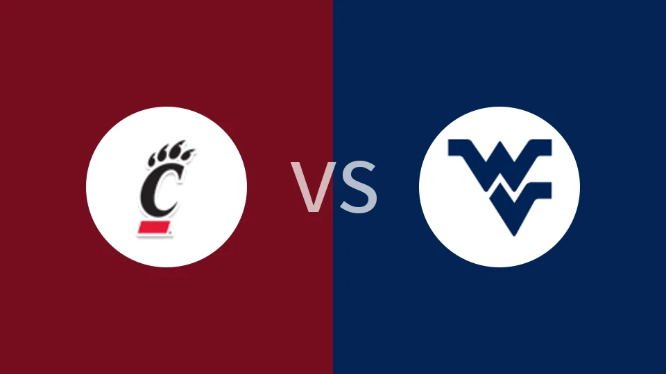 【NCAA】辛辛那提大学vs西弗吉尼亚大学