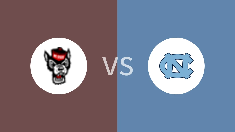北卡罗莱纳州立大学vs北卡罗莱纳大学比分预测分析 2025/02/20