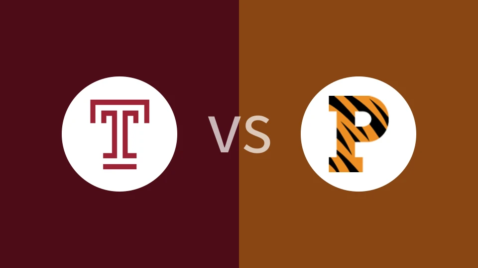 【WNCAA】天普大学女篮vs普林斯顿大学女篮