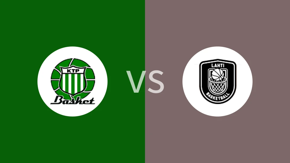【芬兰乙B】KTP篮球B队vs帕朱拉蒂