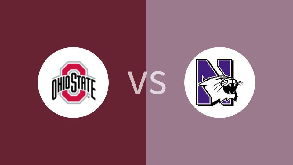 俄亥俄州立大学vs西北大学比分预测分析 2025/12/07