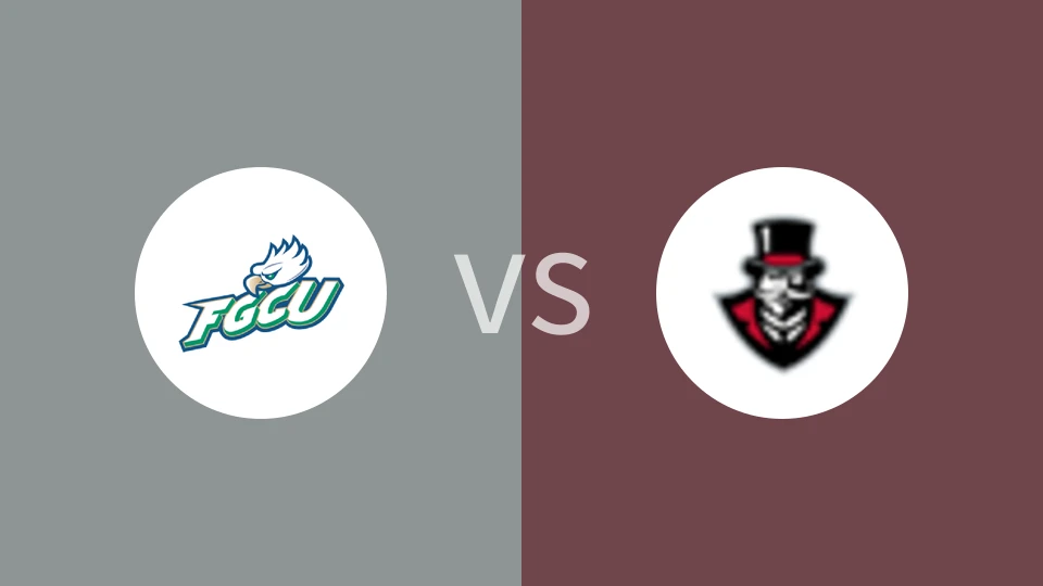 佛罗里达湾岸大学vs奥斯汀皮耶州立比分预测分析 2025/02/14