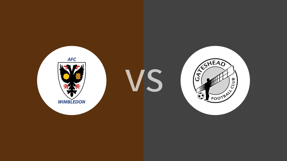 AFC温布尔登vs盖茨黑德比分预测分析 2025/11/01