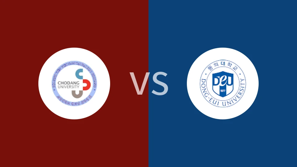 【韩大学锦】韩国草堂大学vs东义大学