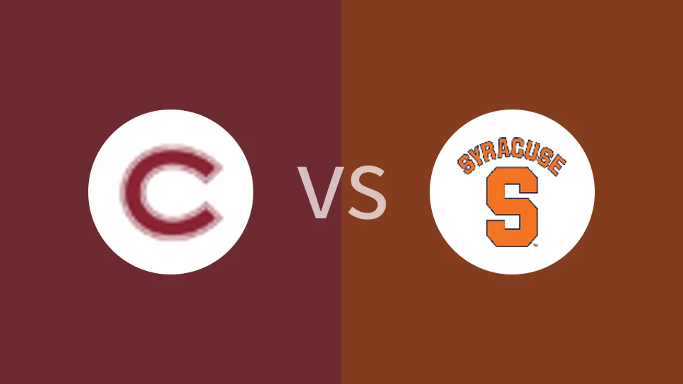 科尔盖特大学vs雪城大学比分预测分析 2024/11/13