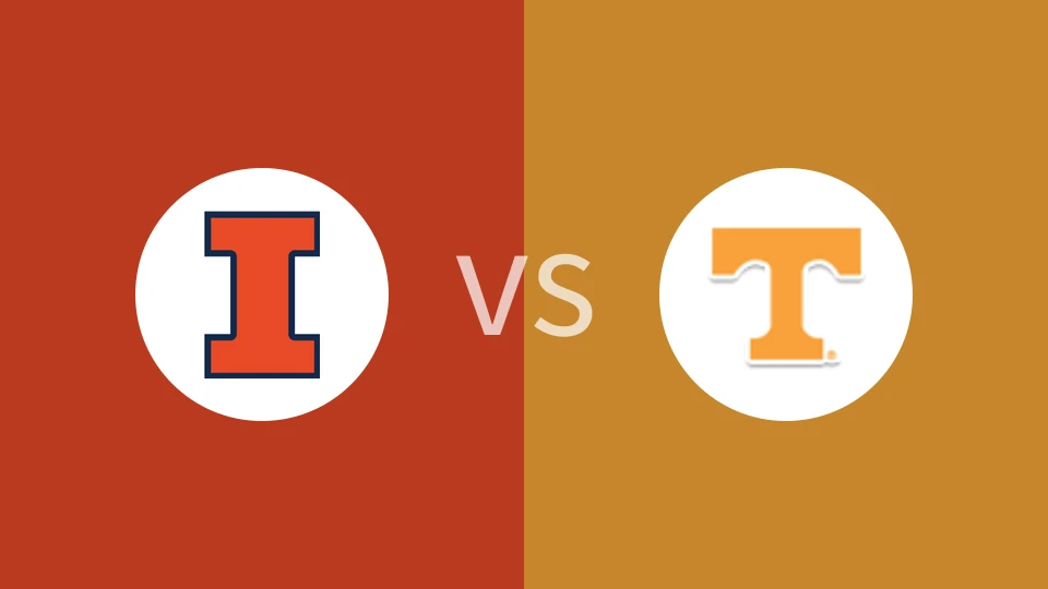 伊利诺伊大学vs田纳西大学比分预测分析 2025/12/07