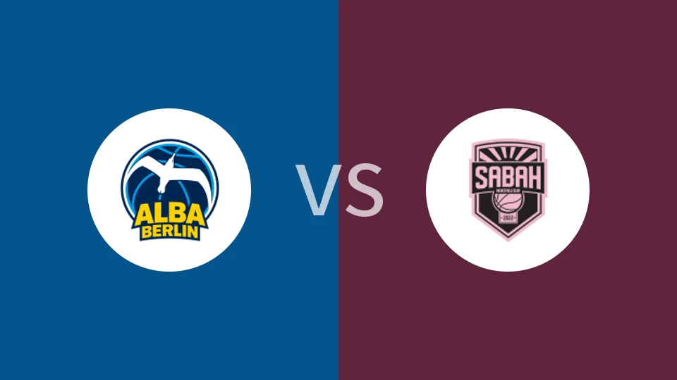 【篮冠联】ALBA柏林vs巴库萨巴赫