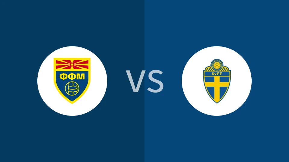 北马其顿U21vs瑞典U21比分预测分析 2025/11/14