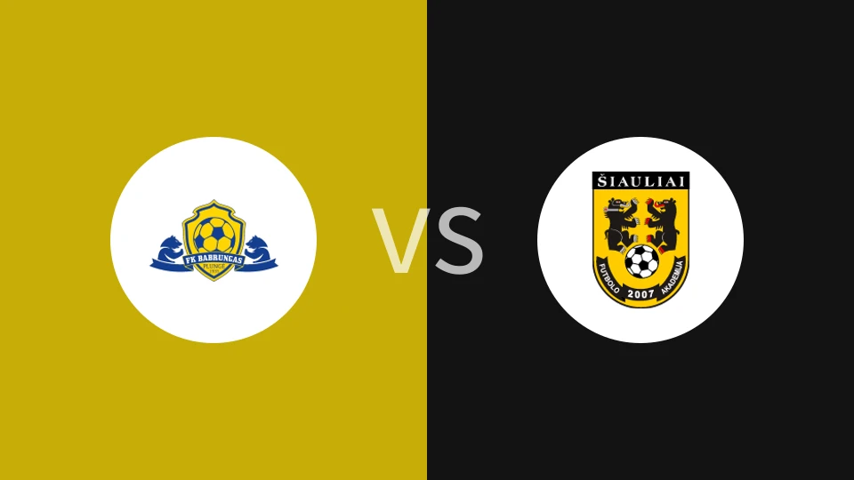 【立陶乙】巴布伦加斯vs斯奥利艾B队