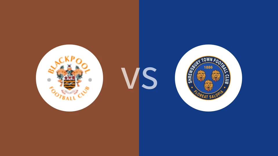 布莱克浦vs什鲁斯伯里比分预测分析 2025/01/01