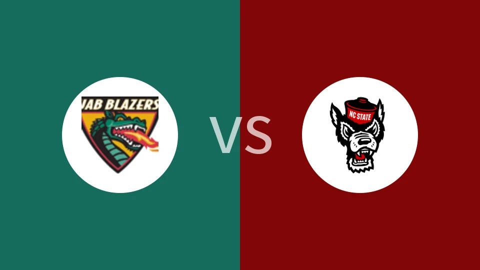 【NCAA】阿拉巴马大学伯明翰分校vs北卡罗莱纳州立大学