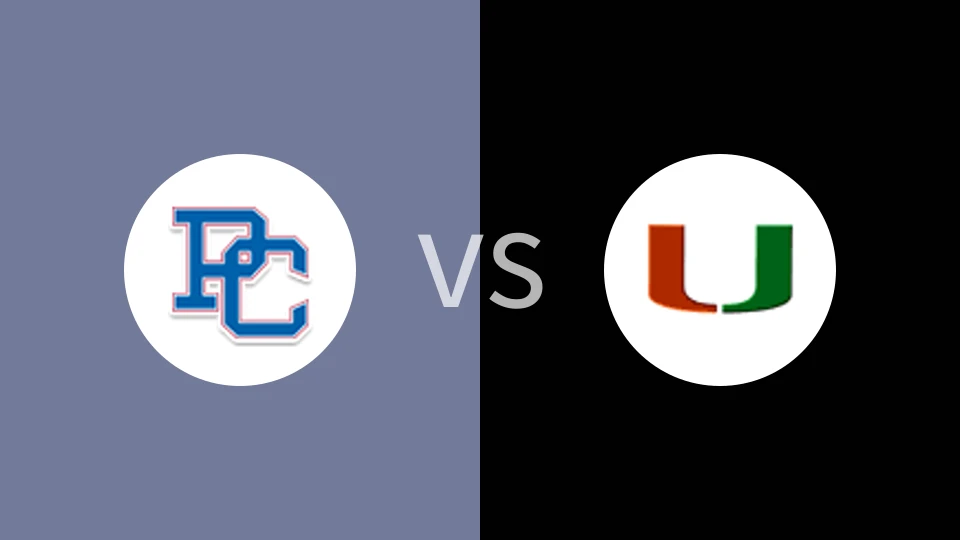 【NCAA】迈阿密大学vs长老会学院|迈阿密佛罗里达vs长老会学院