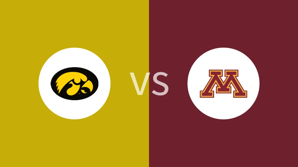 【NCAA】爱荷华大学vs明尼苏达大学