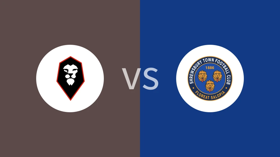 索尔福德市vs什鲁斯伯里比分预测分析 2026/01/04
