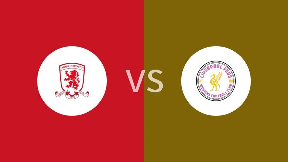 【英女联杯】米德尔斯堡女足vs利物浦菲德女足