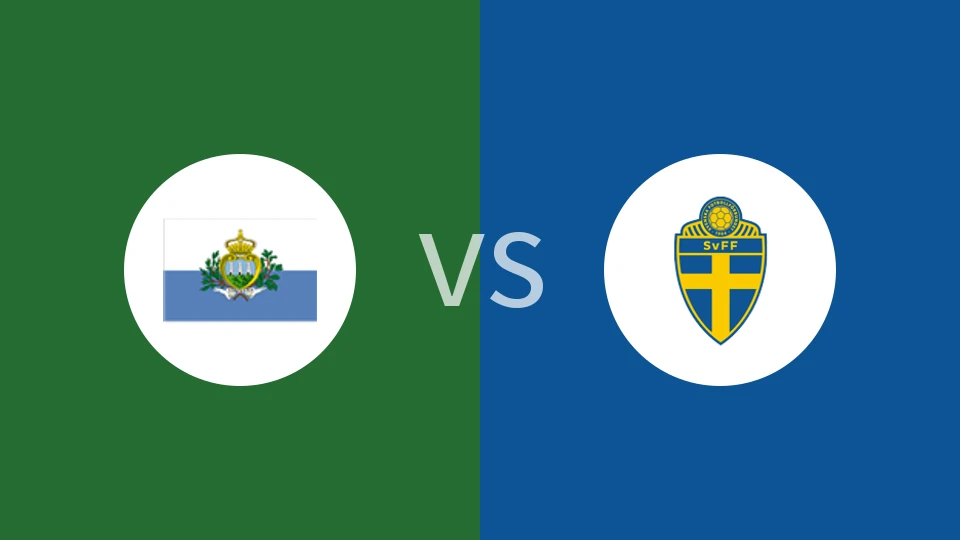 【欧青U19】圣马力诺U19vs瑞典U19