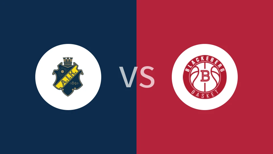 【瑞典超甲】AIK巴斯克vs布莱克伯格