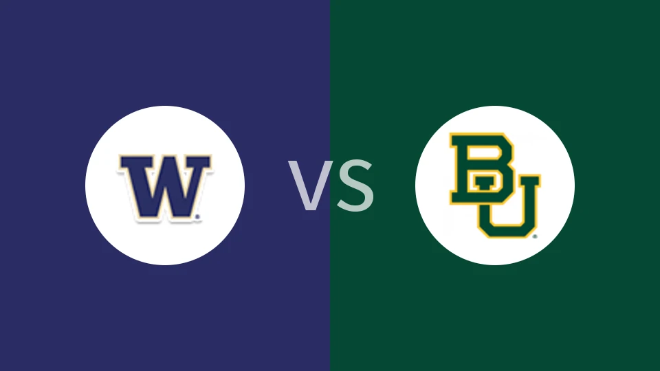 【NCAA】华盛顿大学vs贝勒大学