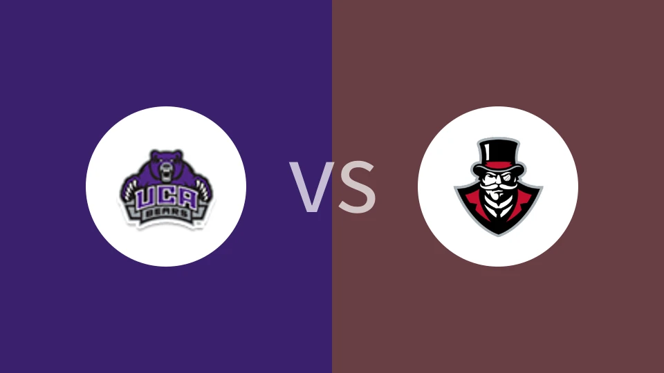 【NCAA】奥斯汀皮耶州立vs中阿肯色大学