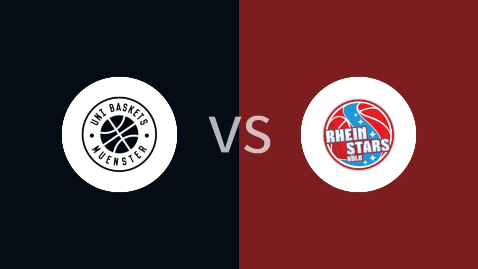 【德篮乙】WWU芒斯特vs科隆莱茵之星