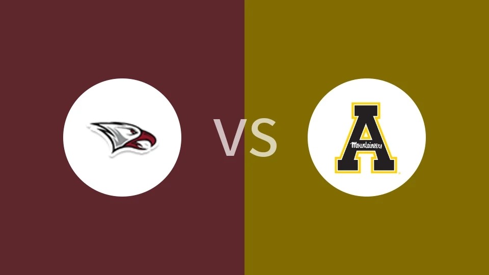 【NCAA】北卡罗莱纳中央大学vs阿帕拉契亚州立大学