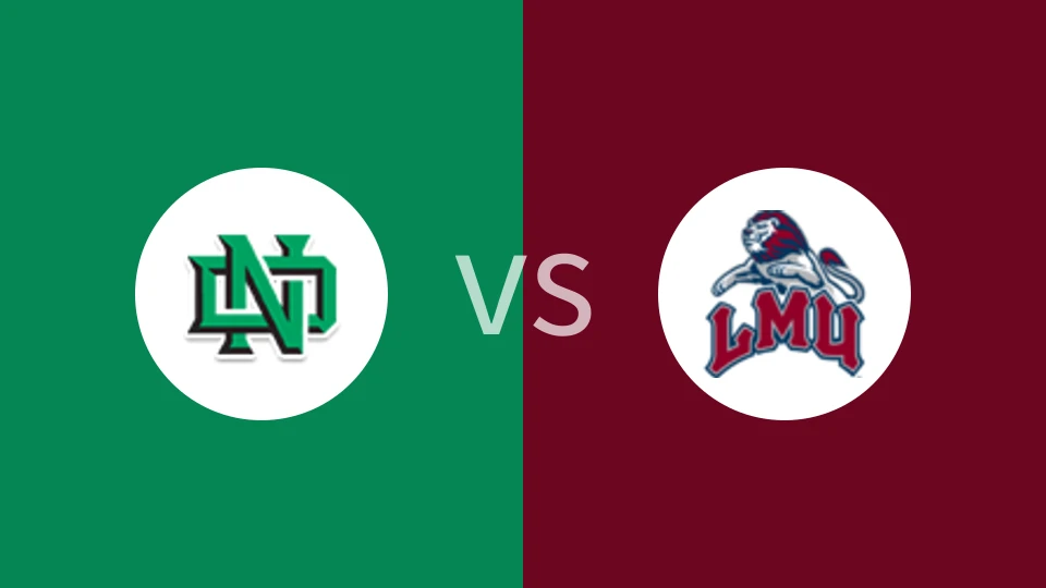 北达科他大学vs洛约拉马利蒙特大学比分预测分析 2024/11/23