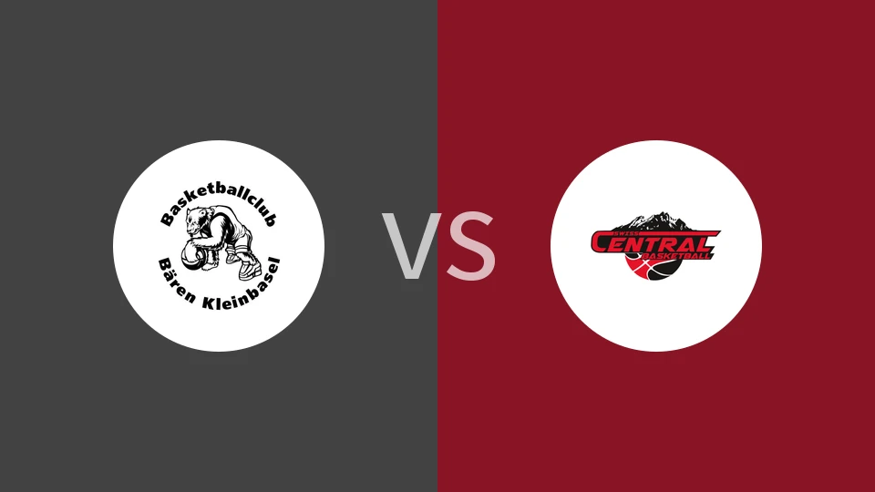 【瑞士NLB】克莱因巴塞尔vs瑞士中央篮球
