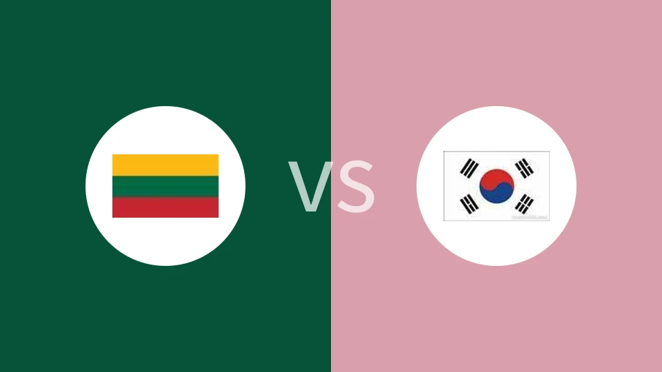 立陶宛大学生vs韩国大学生