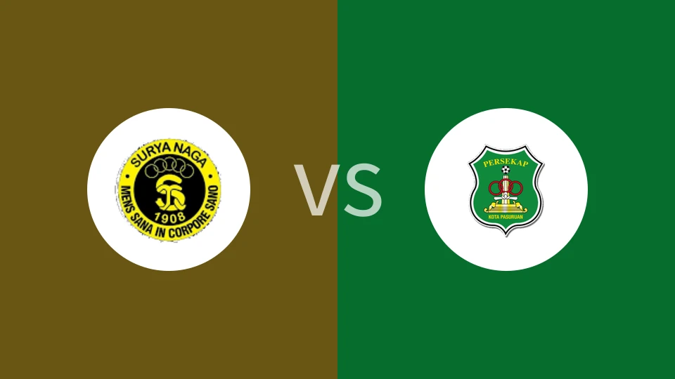 【印尼丁】苏里亚纳加vs帕瑟卡巴苏鲁安